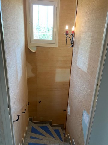 Peinture cage d'escalier