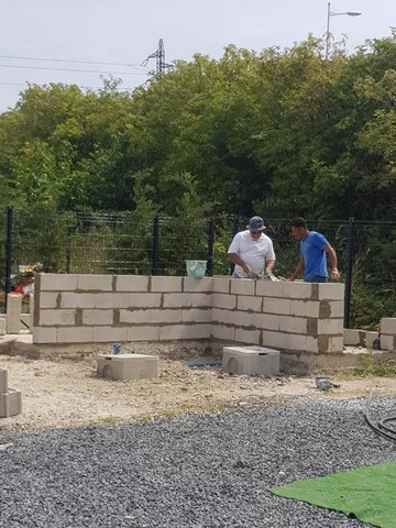 réalisation Mur 95  Val d'Oise