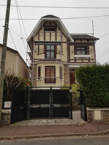 Ravalement façade maison 95